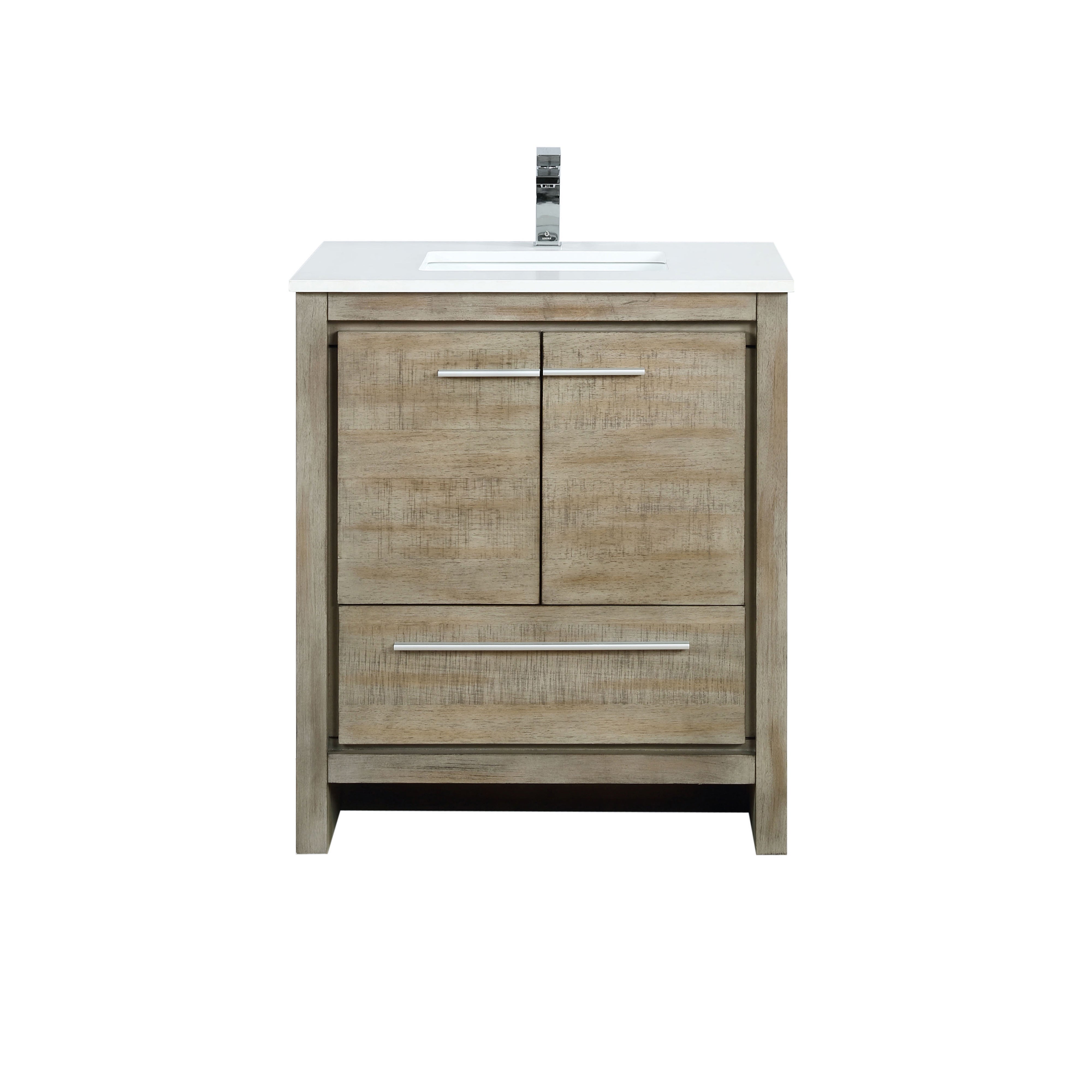 Lafarre 30 in W x 20 in D Rustic Acacia Bath Vanity