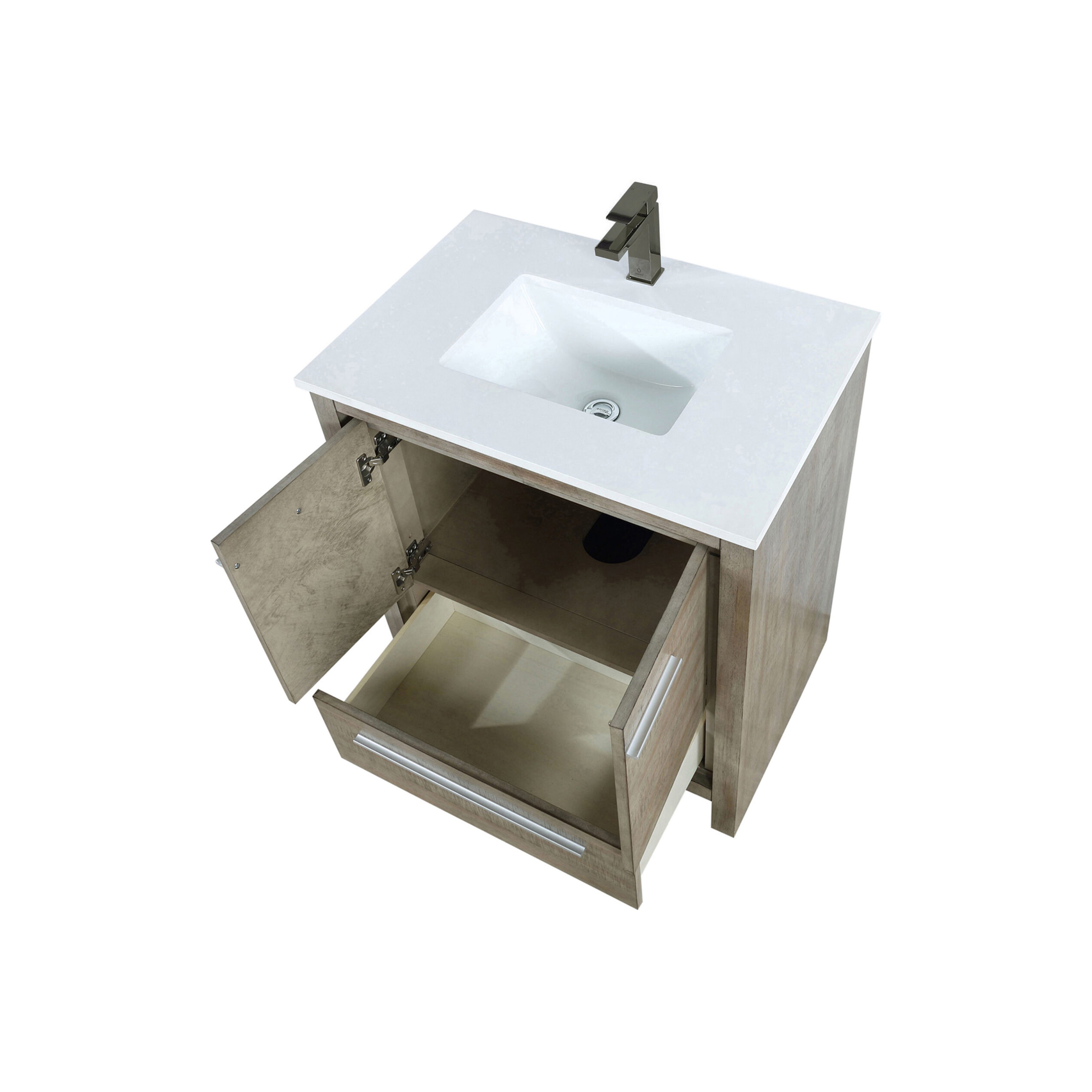 Lafarre 30 in W x 20 in D Rustic Acacia Bath Vanity