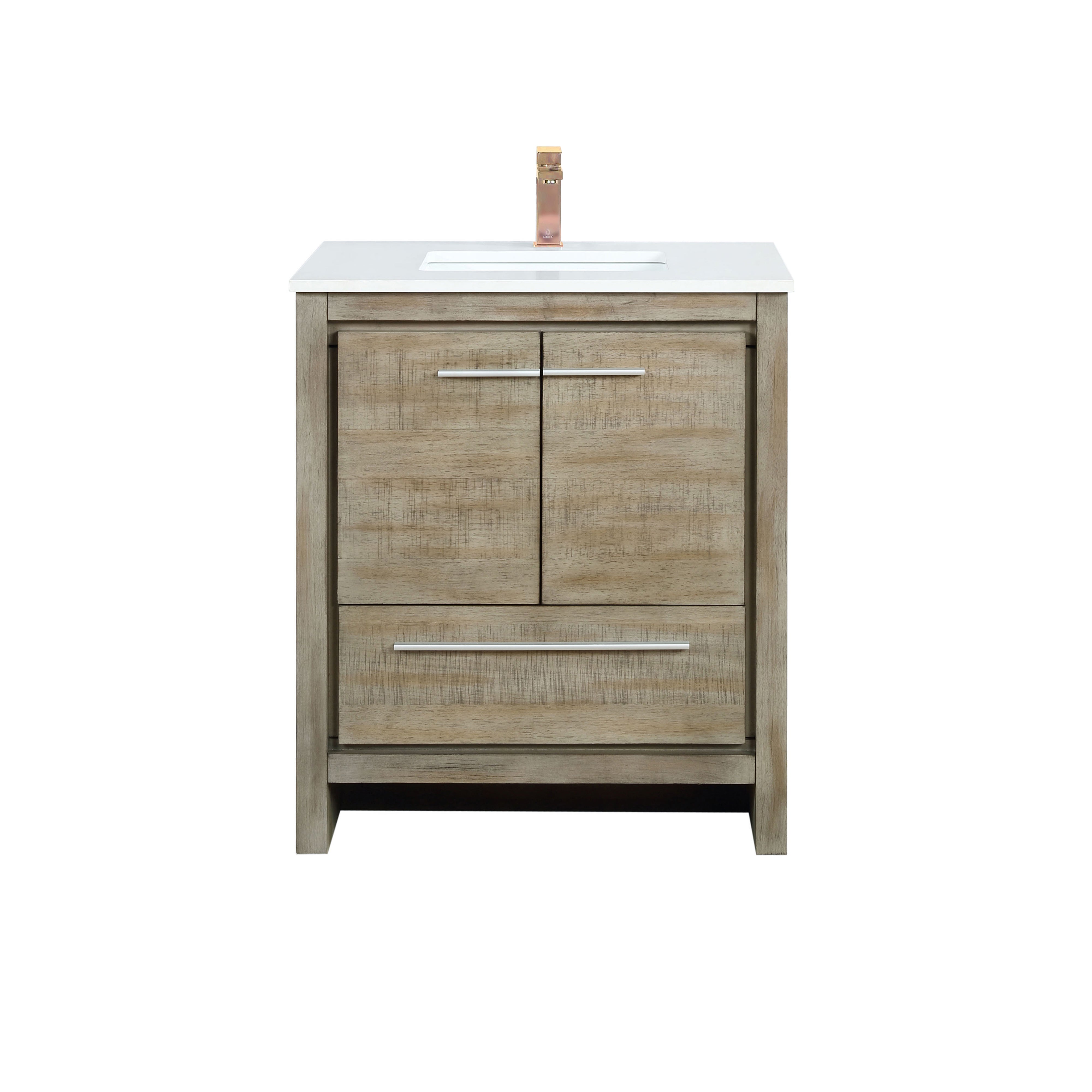 Lafarre 30 in W x 20 in D Rustic Acacia Bath Vanity