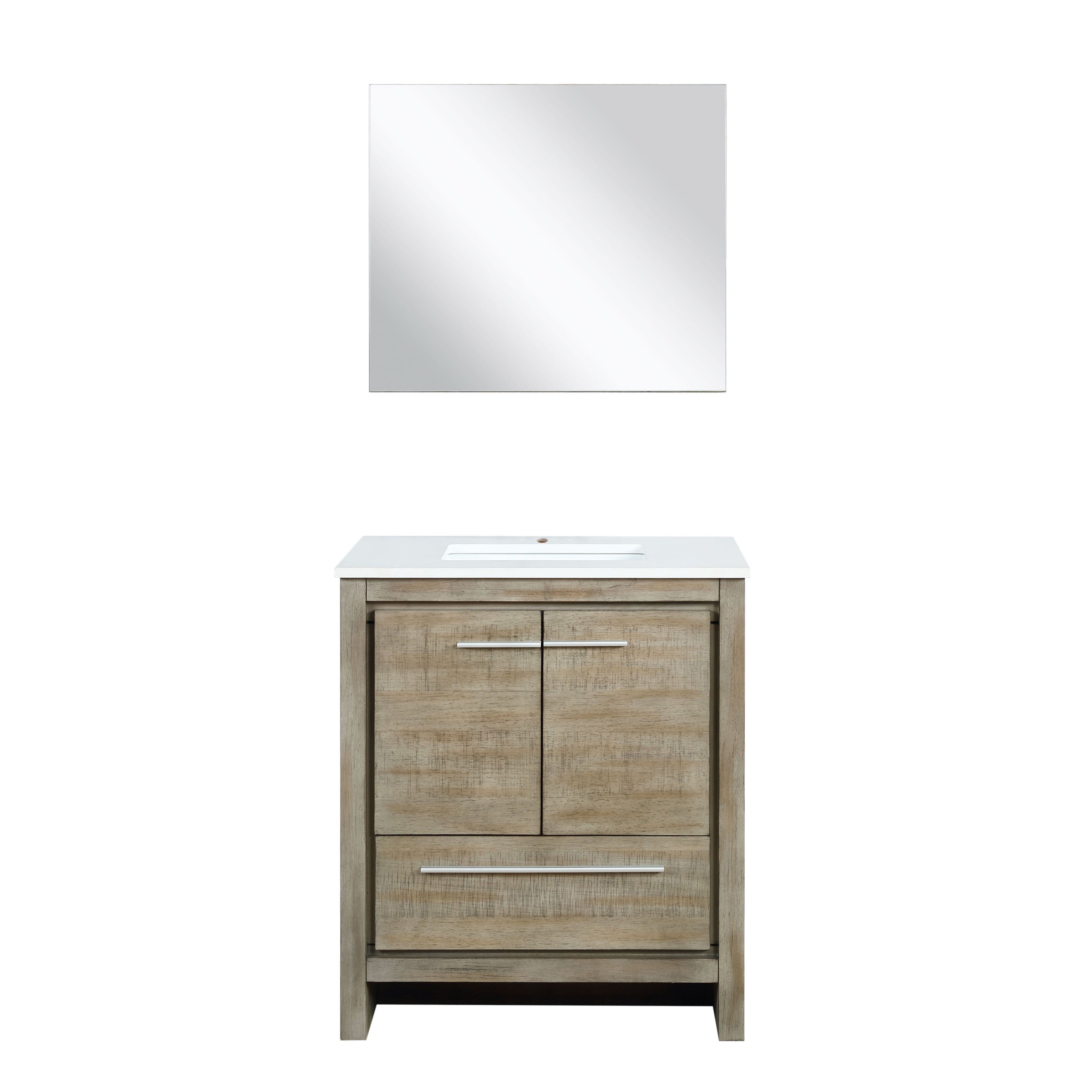 Lafarre 30 in W x 20 in D Rustic Acacia Bath Vanity