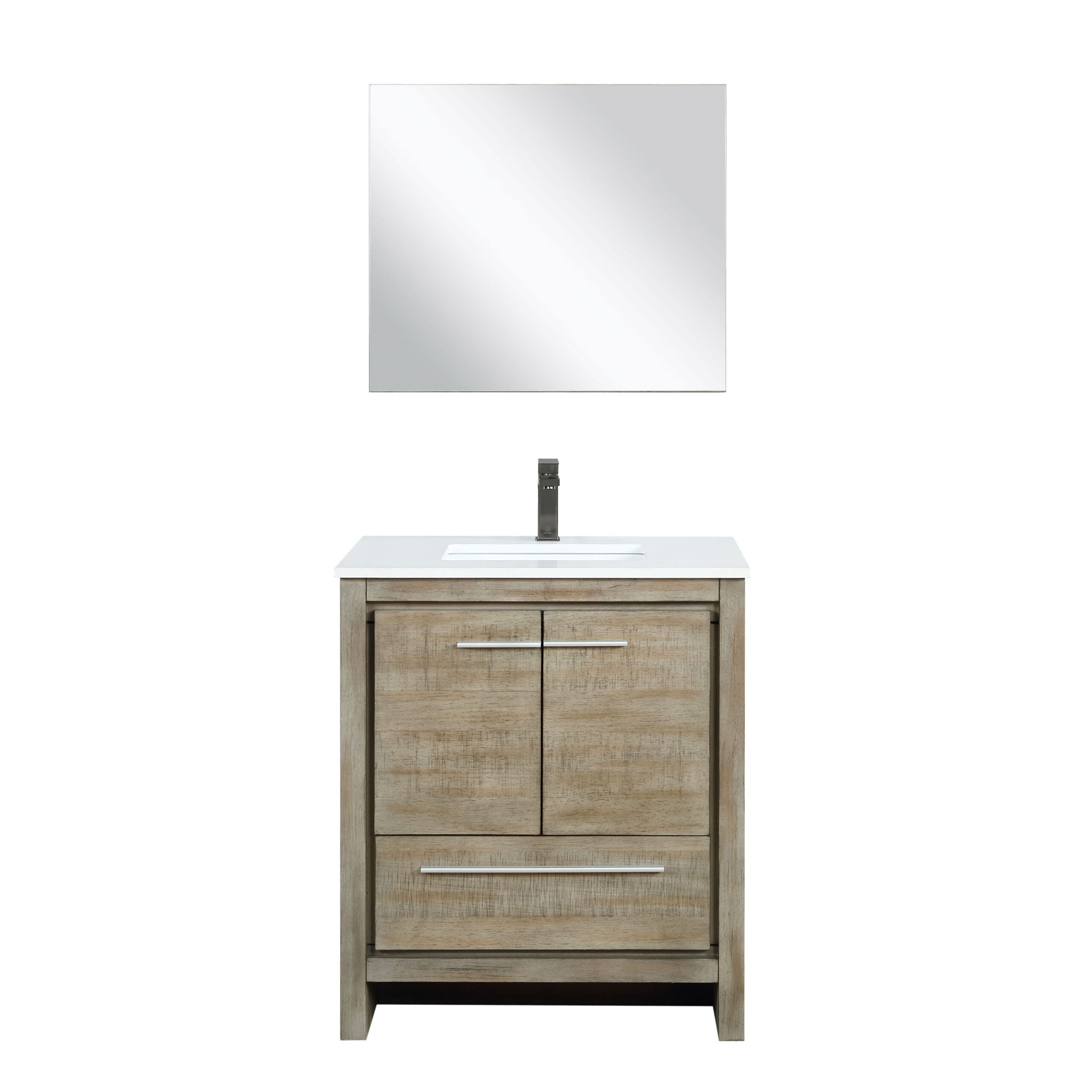 Lafarre 30 in W x 20 in D Rustic Acacia Bath Vanity