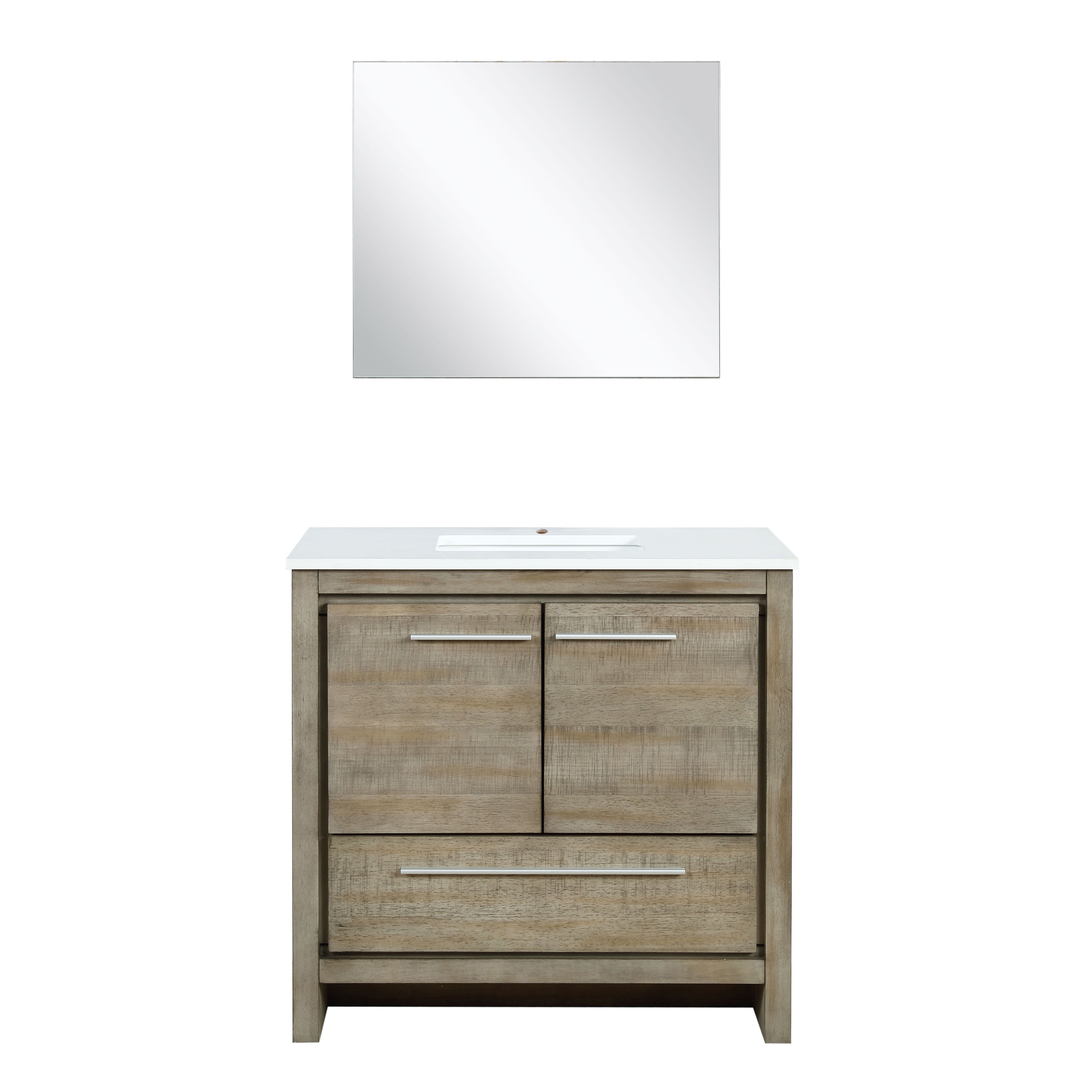 Lafarre 36 in W x 20 in D Rustic Acacia Bath Vanity