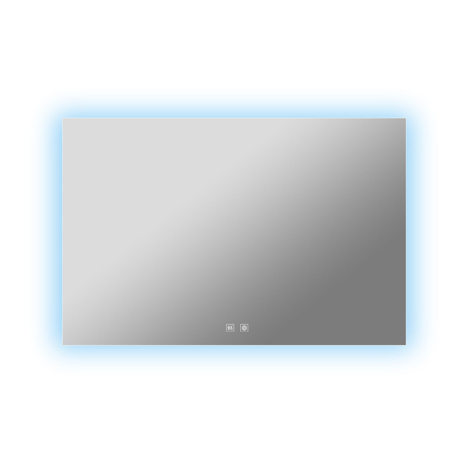 Vellum 40 in. W x 28 in. H LED Bathroom Vanity Mirror