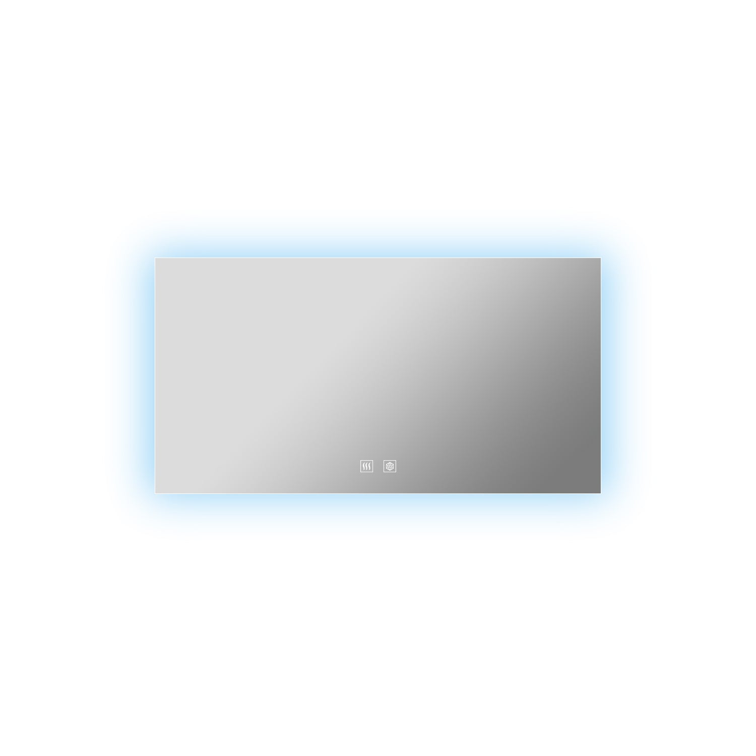 Vellum 60 in. W x 32 in. H LED Bathroom Vanity Mirror