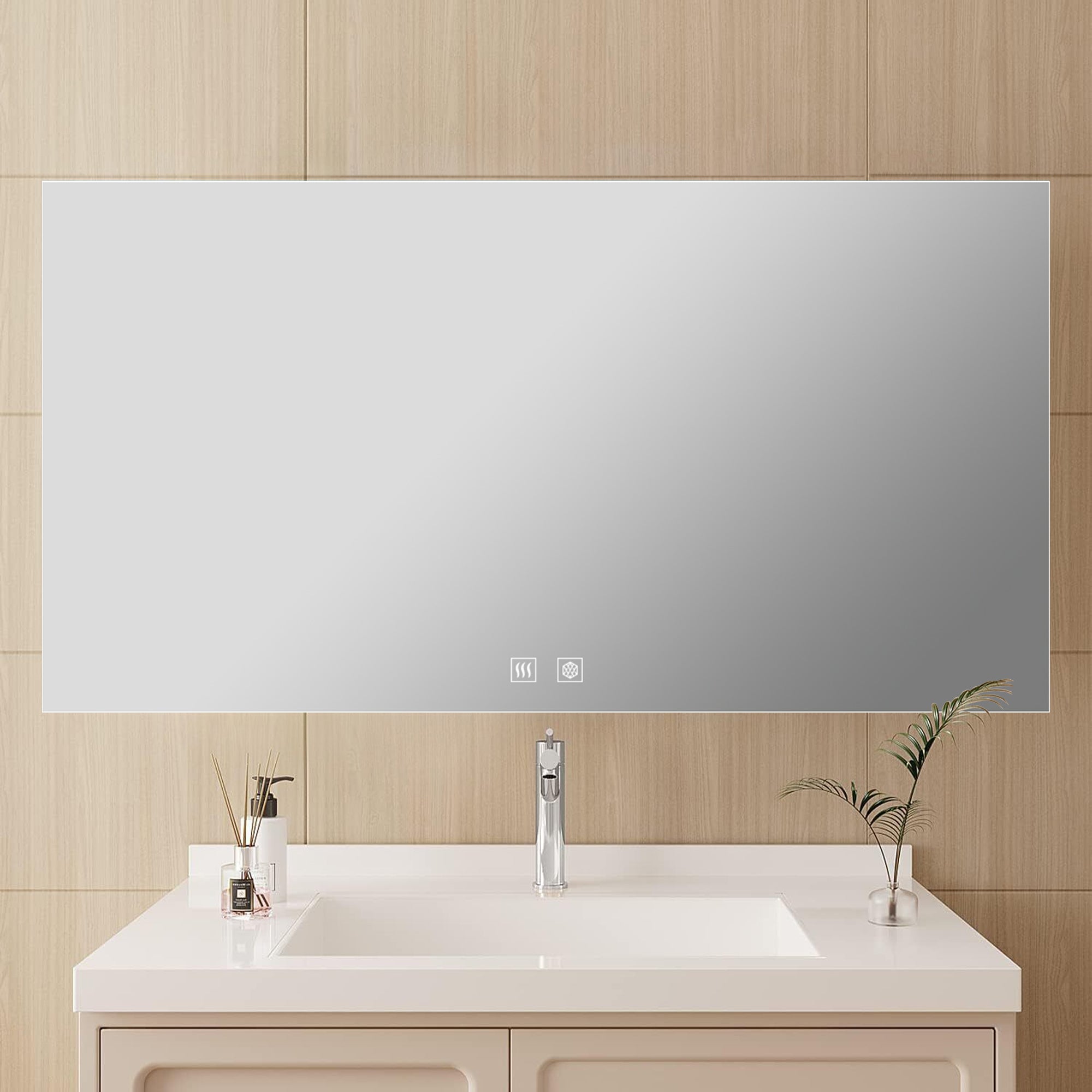 Vellum 72 in. W x 36 in. H LED Bathroom Vanity Mirror