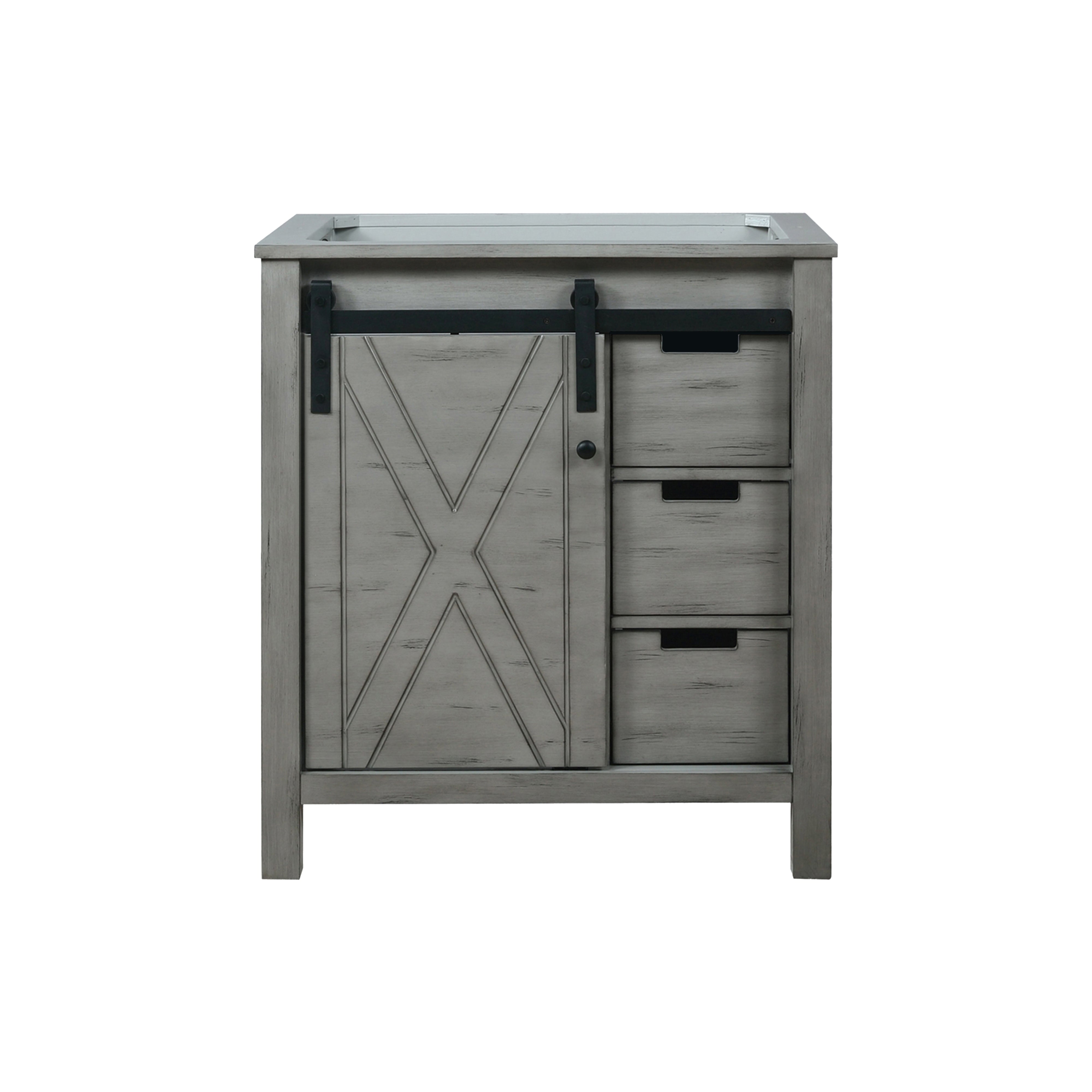 Marsyas 30 in W x 22 in D Ash Grey Bath Vanity