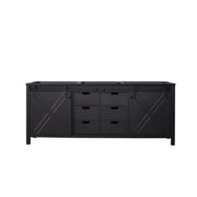 Marsyas 80 in W x 22 in D Brown Double Bath Vanity