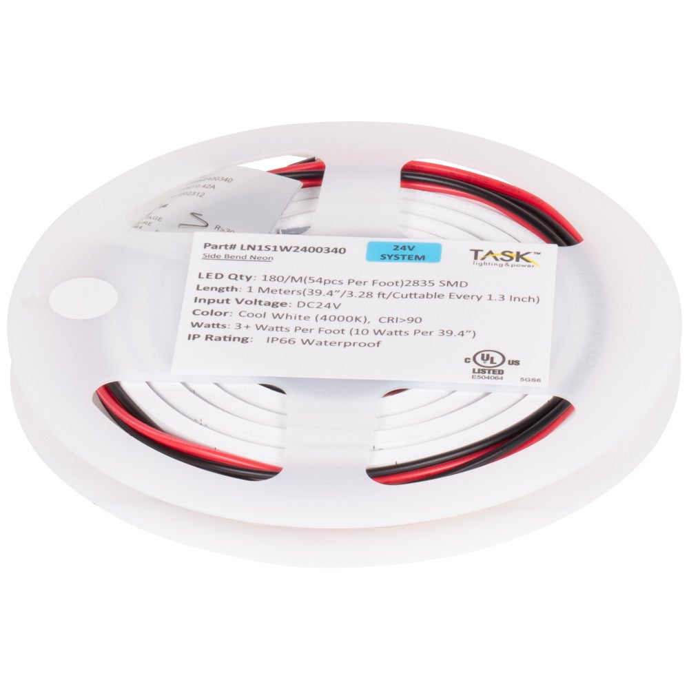 Hardware Resources Side Bend Single-White 24V