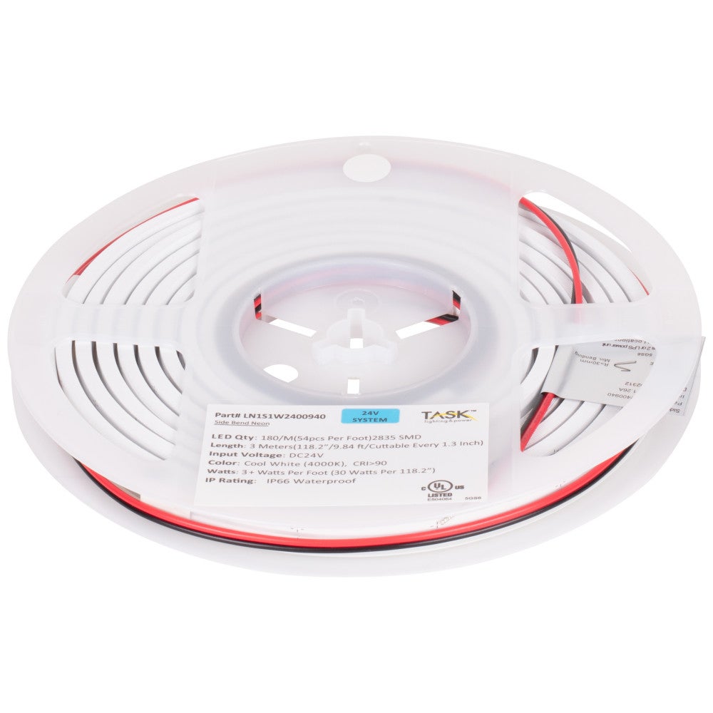 Hardware Resources Side Bend Single-White 24V