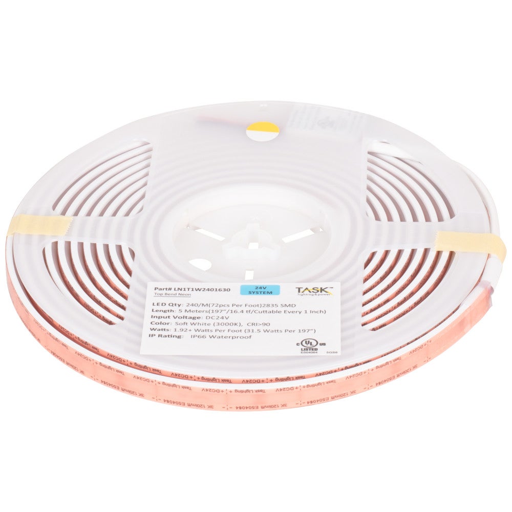 Hardware Resources Top Bend Single-White 24V