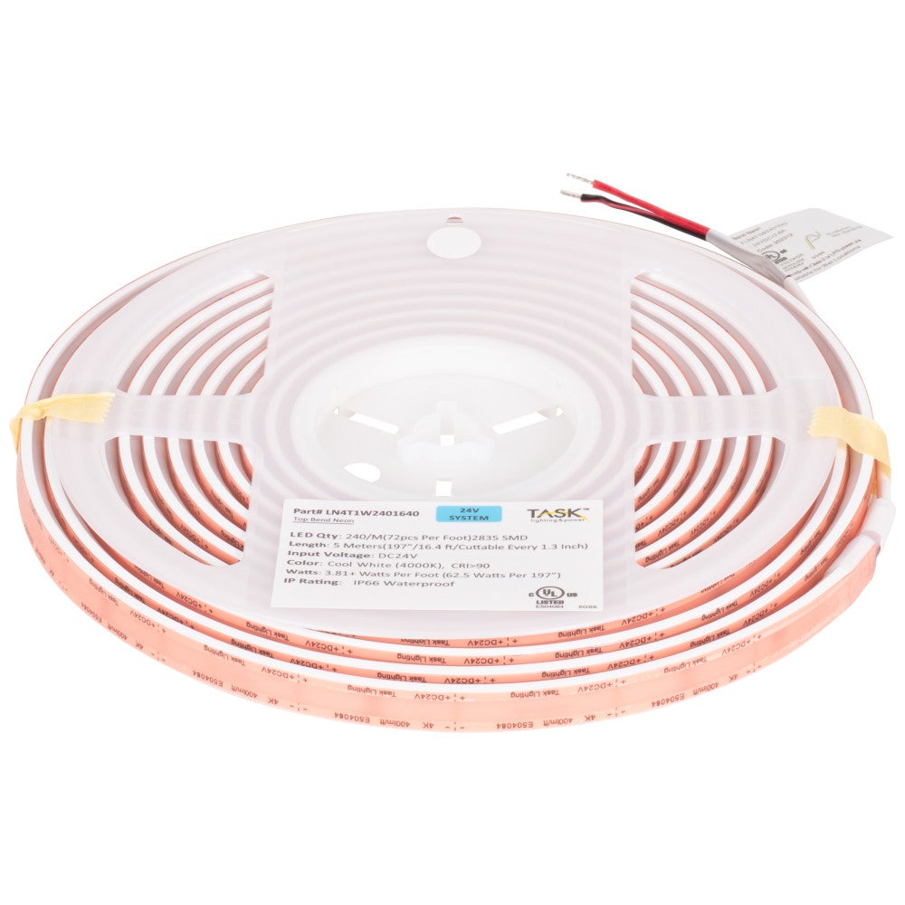 Hardware Resources Top Bend Single-White 24V