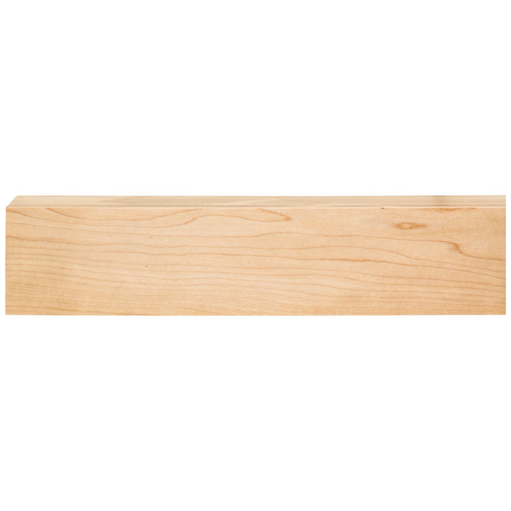 Hardware Resources 2-1/8" D x 2" H Frameless Shaker Light Rail Moulding - 96"
