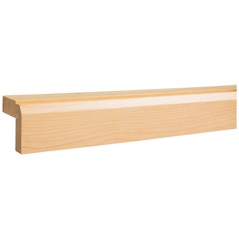 Hardware Resources 2-1/8" D x 2-1/8" H Cherry Beveled Shaker Light Rail Moulding