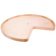 Kidney Wood Lazy Susan Individual Shelf with Hole