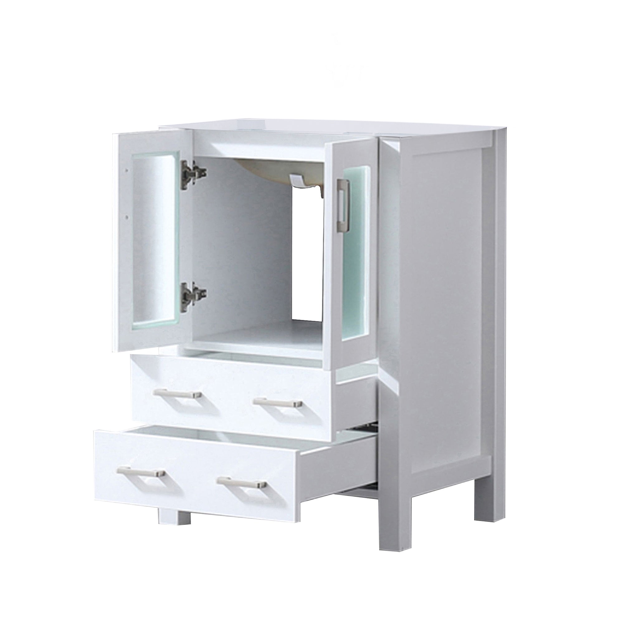 Volez 24 in W x 18.25 in D White Bath Vanity