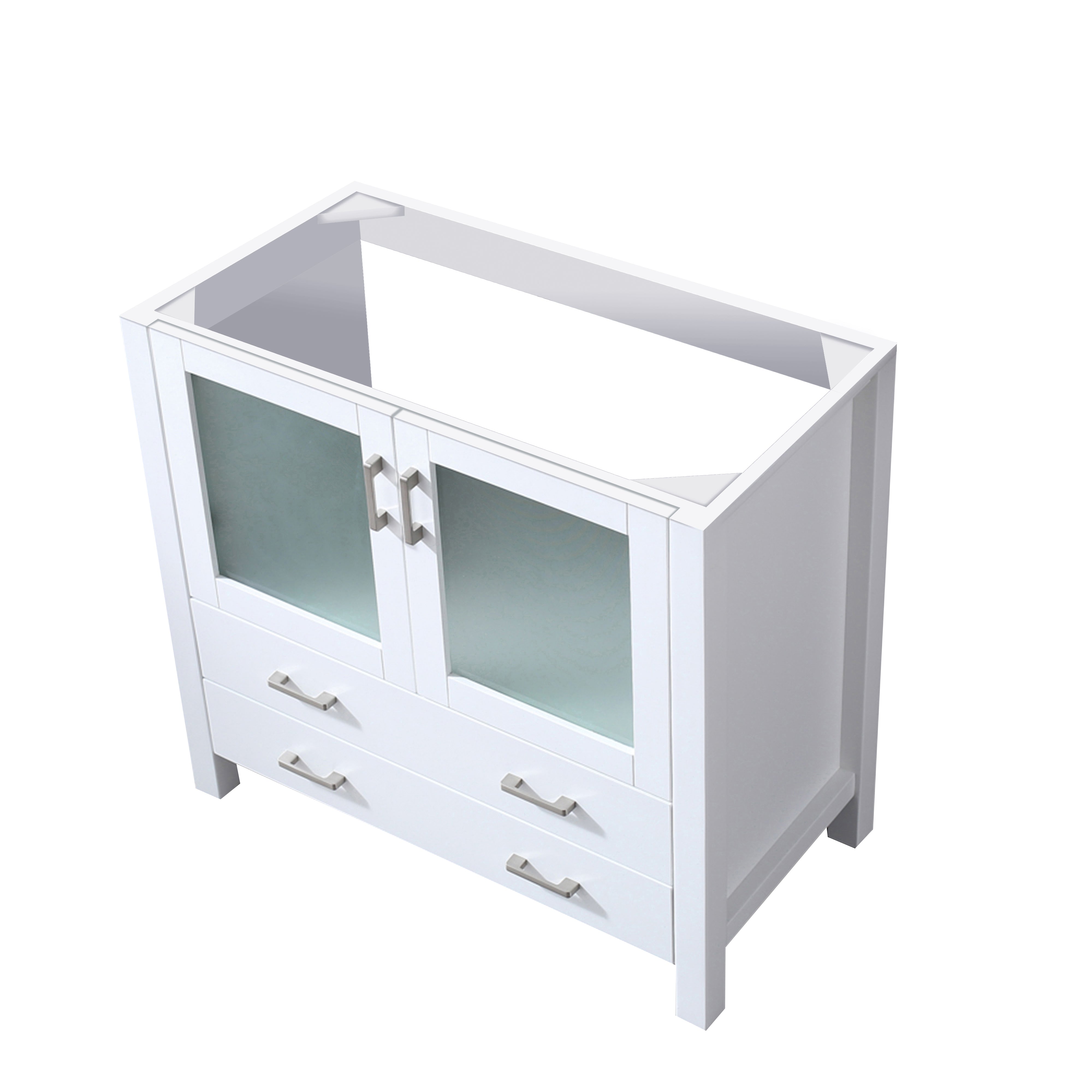 Volez 36 in W x 18.25 in D White Bath Vanity
