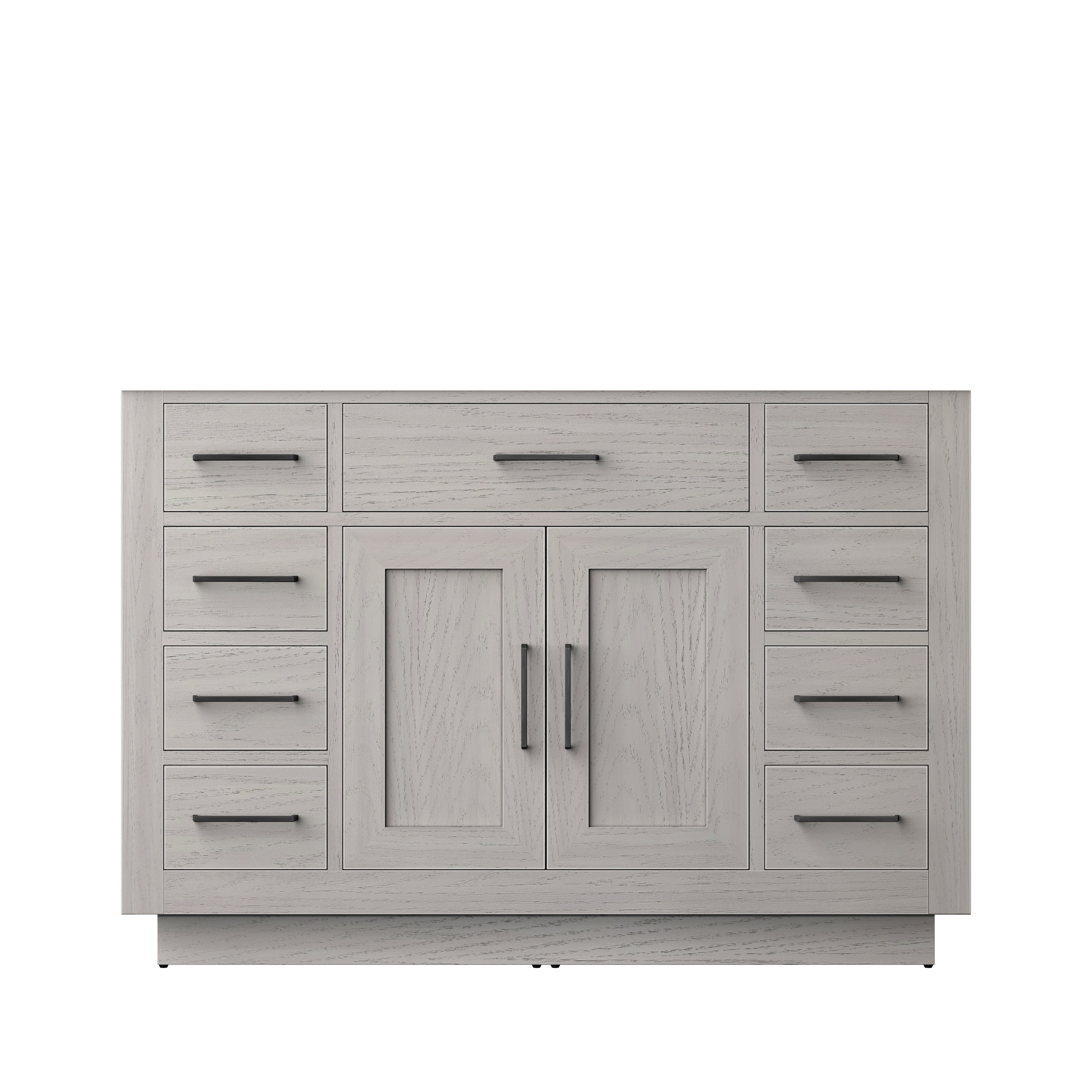Abbey 48 in W x 22 in D White Oak Single Bath Vanity