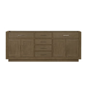 Abbey 80 in W x 22 in D Grey Oak Double Bath Vanity