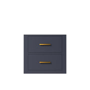 Castor 20 in W x 18 in D Blue Single Bath Vanity