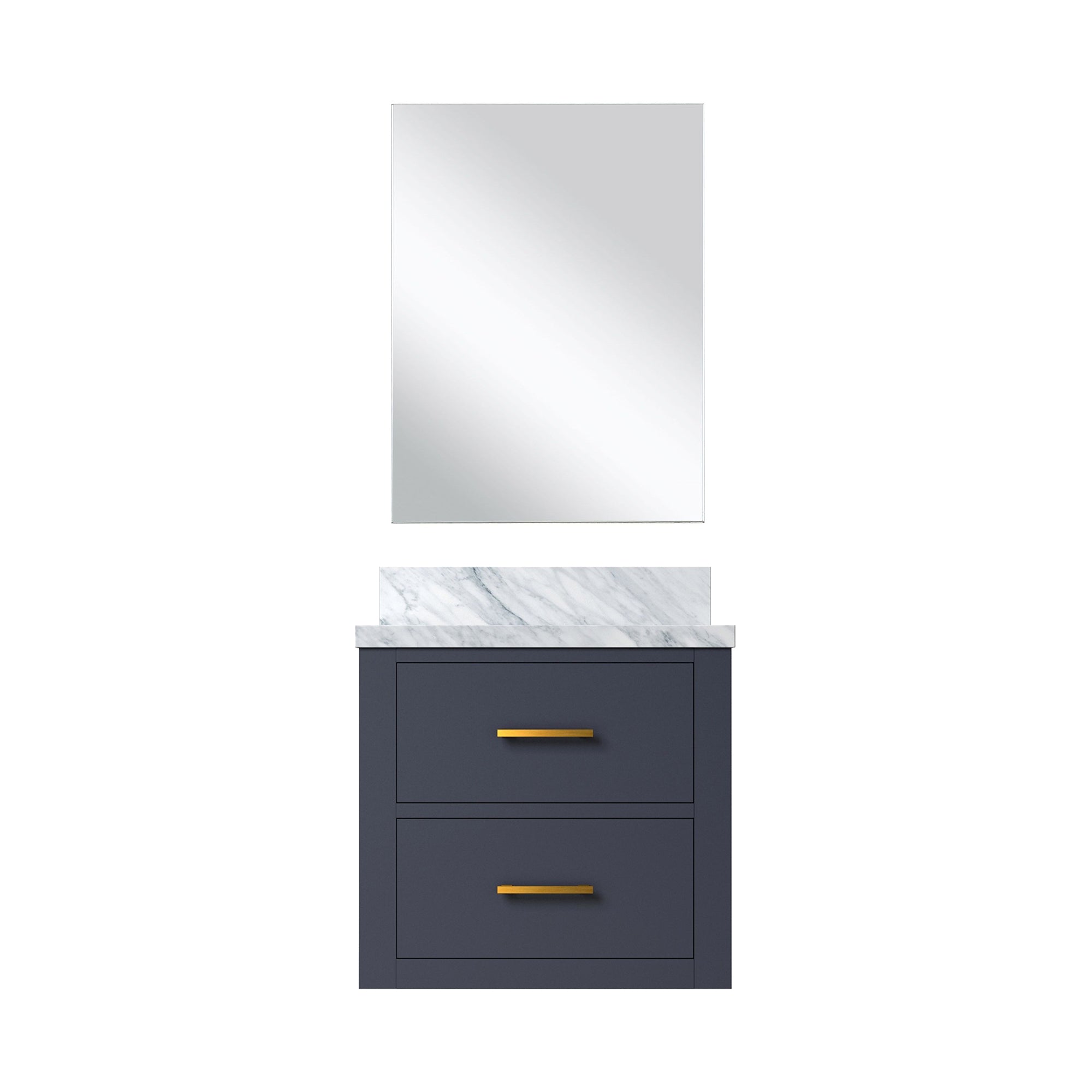 Castor 20 in W x 18 in D Blue Single Bath Vanity
