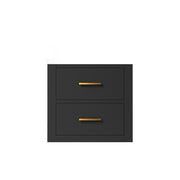 Castor 20 in W x 18 in D Black Single Bath Vanity