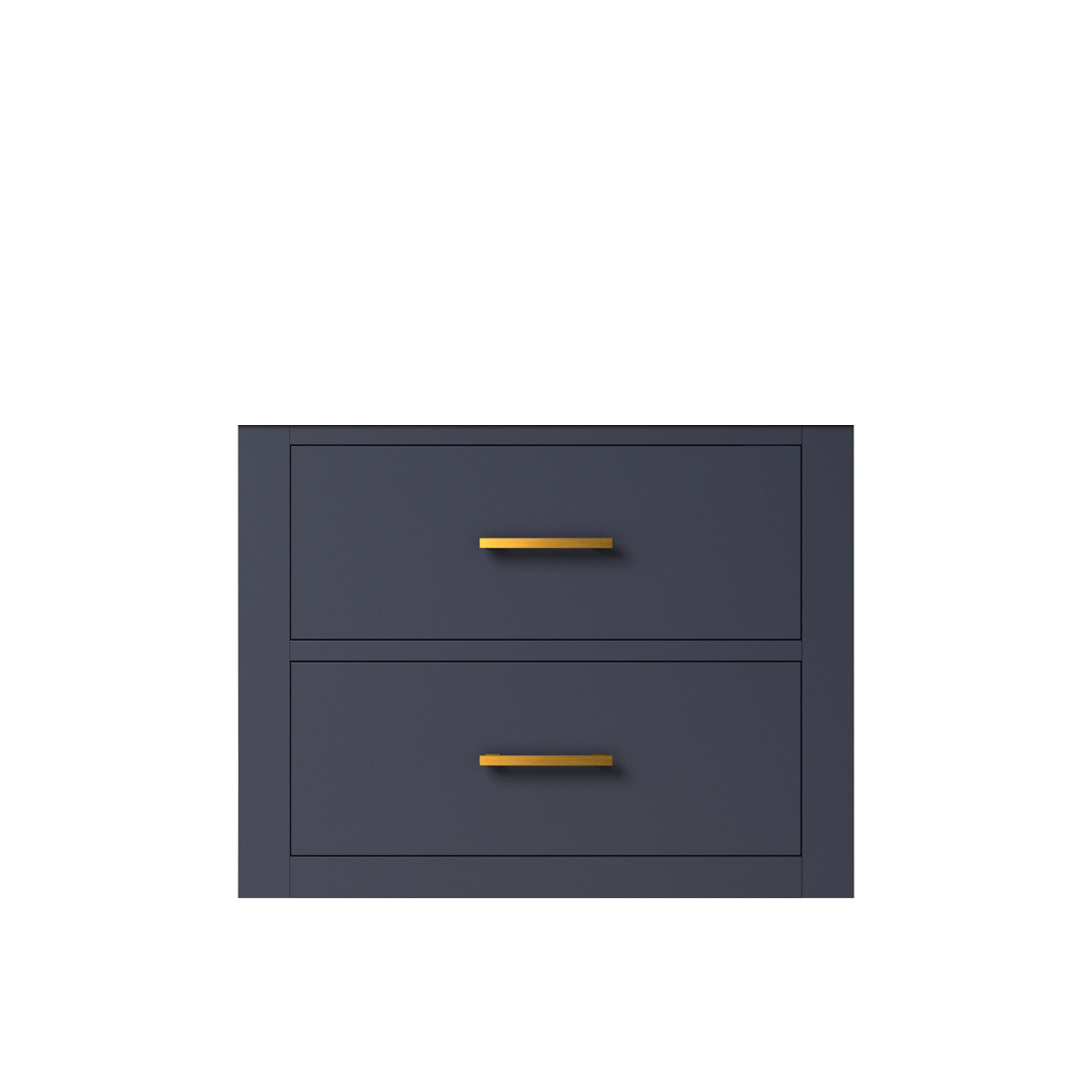 Castor 24 in W x 18 in D Blue Single Bath Vanity