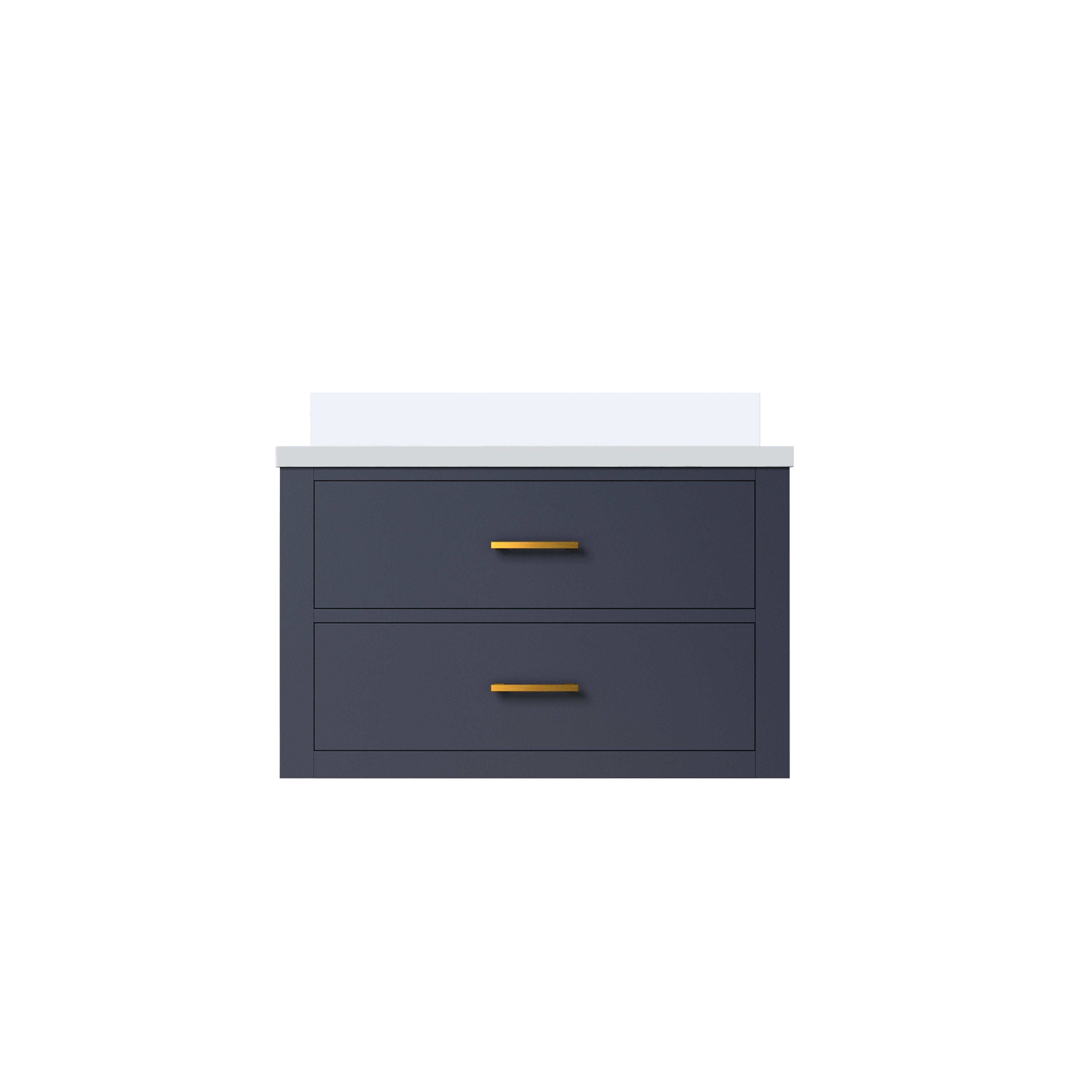 Castor 30 in W x 22 in D Blue Double Bath Vanity