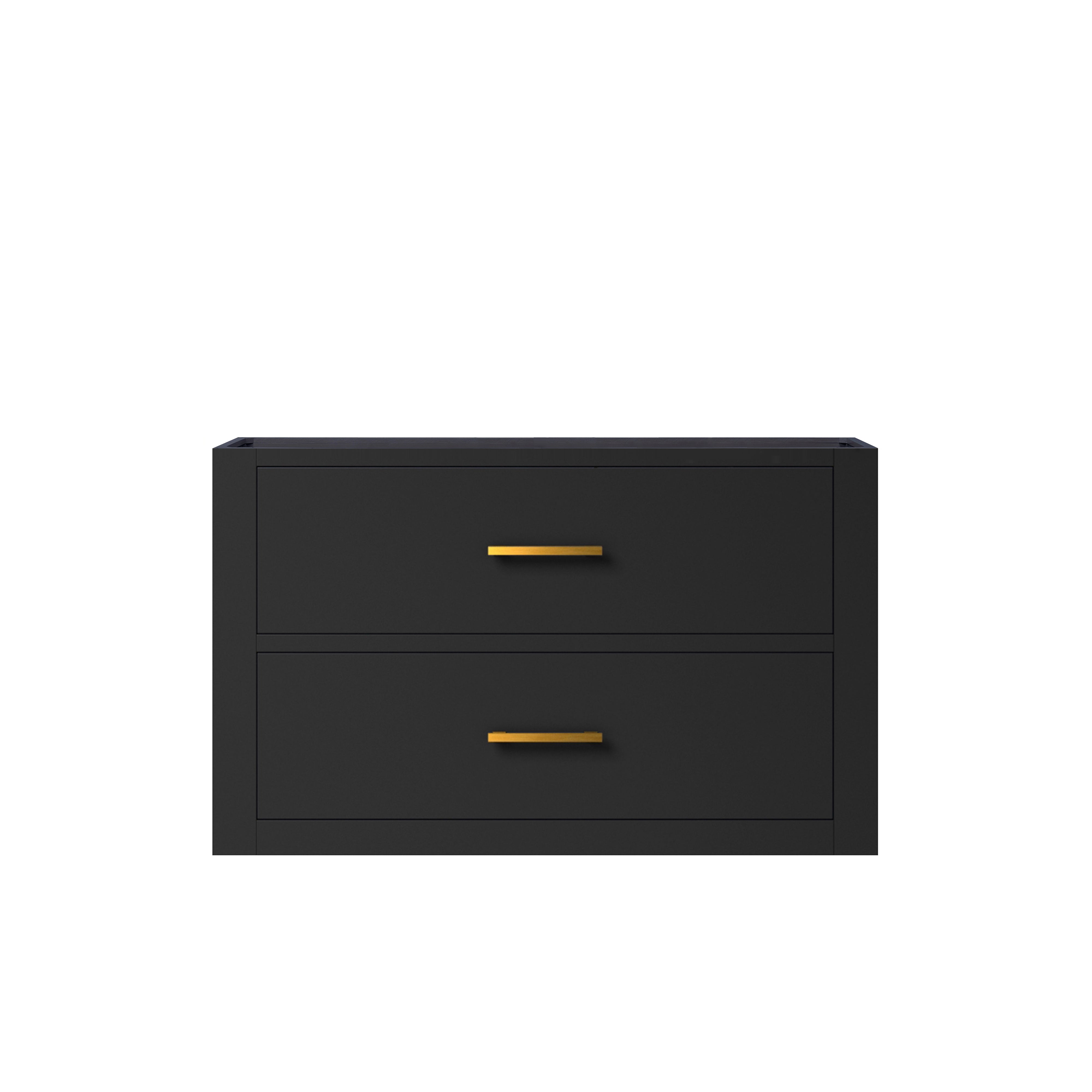 Castor 30 in W x 22 in D Black Single Bath Vanity