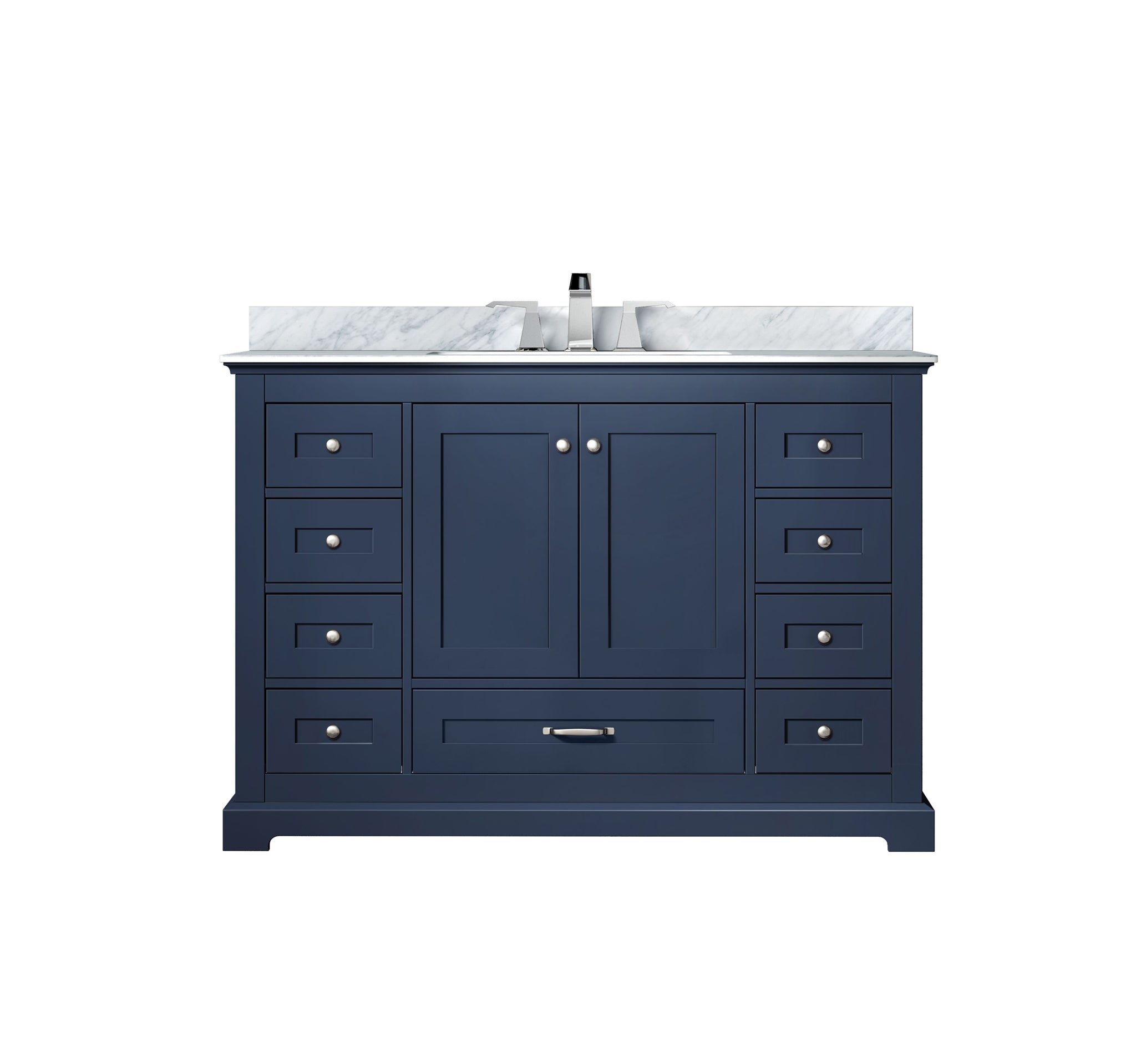 Dukes 48 in. W x 22 in. D Navy Blue Single Bath Vanity