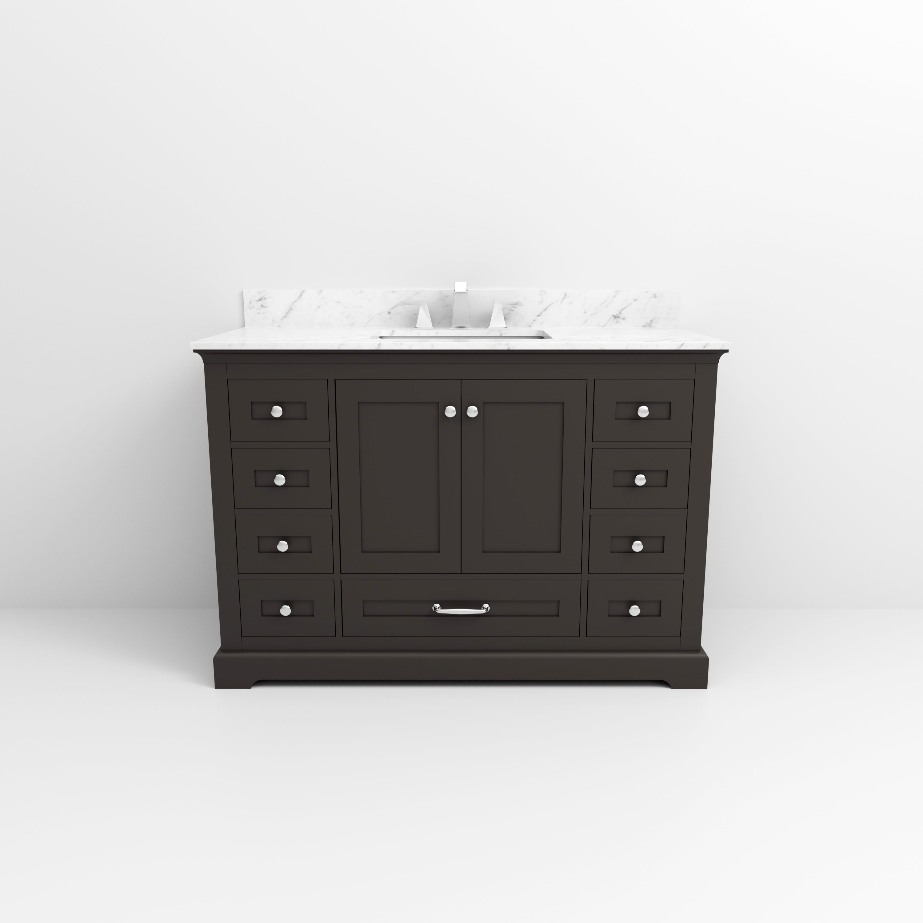 Dukes 48 in. W x 22 in. D Espresso Single Bath Vanity