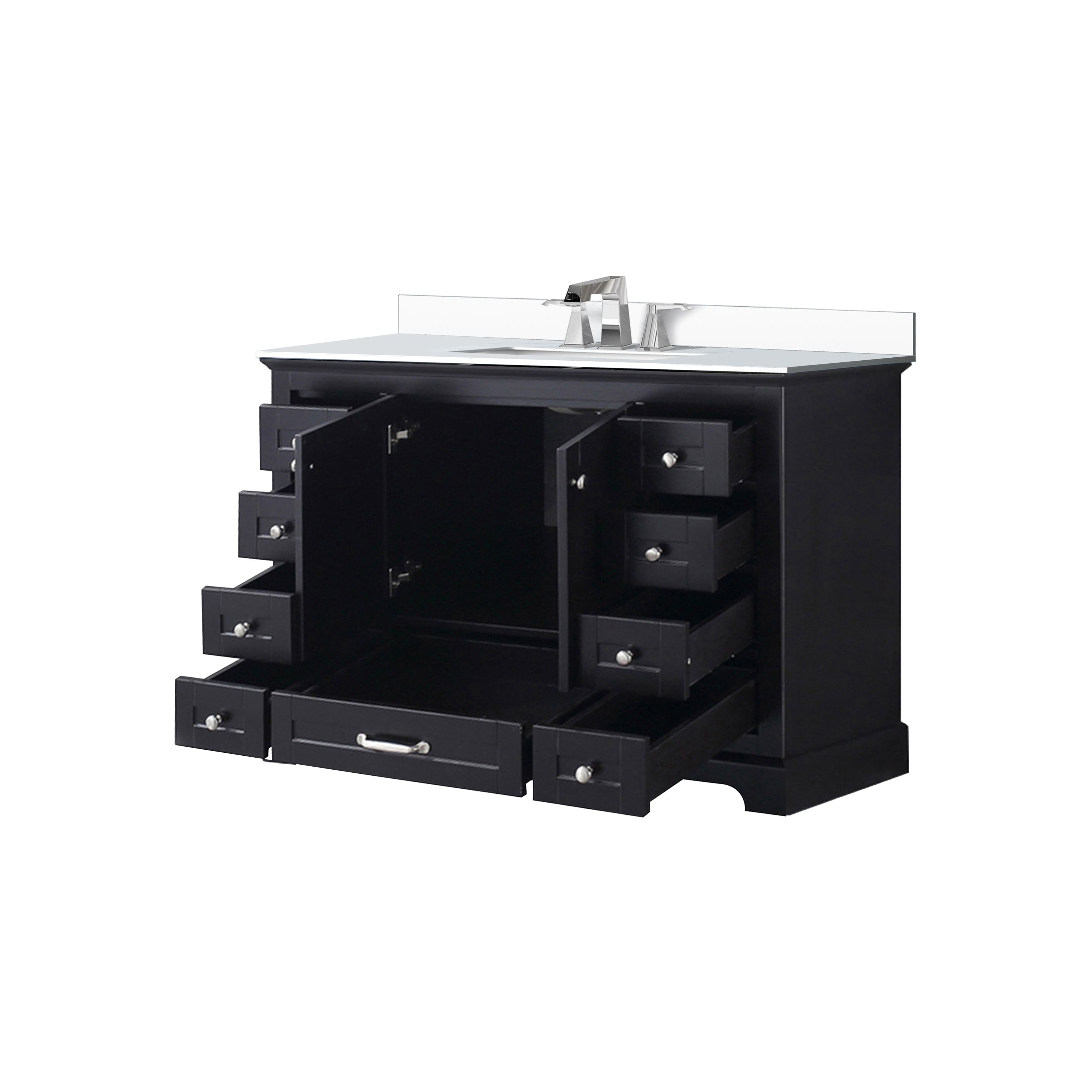 Dukes 48 in. W x 22 in. D Espresso Single Bath Vanity