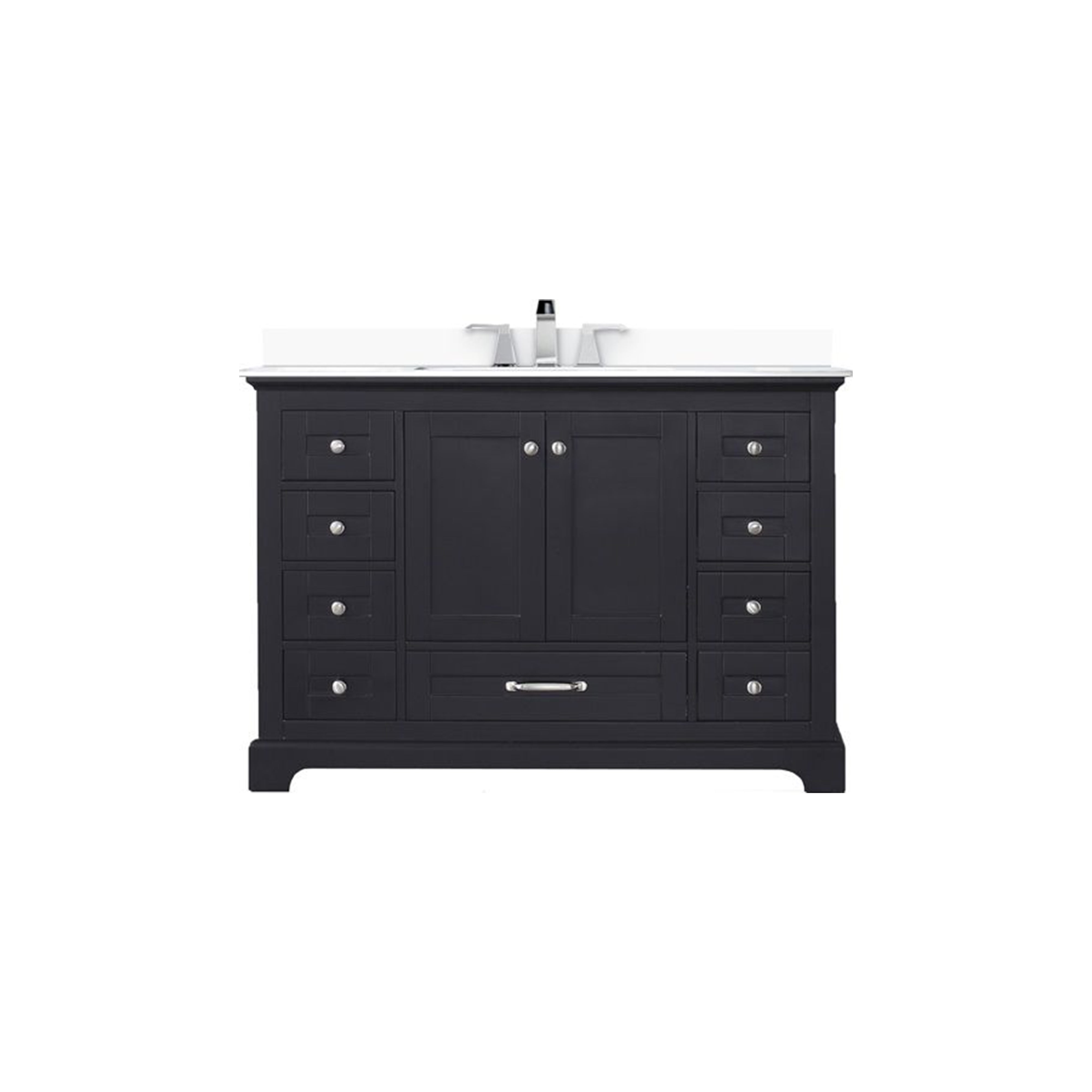 Dukes 48 in. W x 22 in. D Espresso Single Bath Vanity
