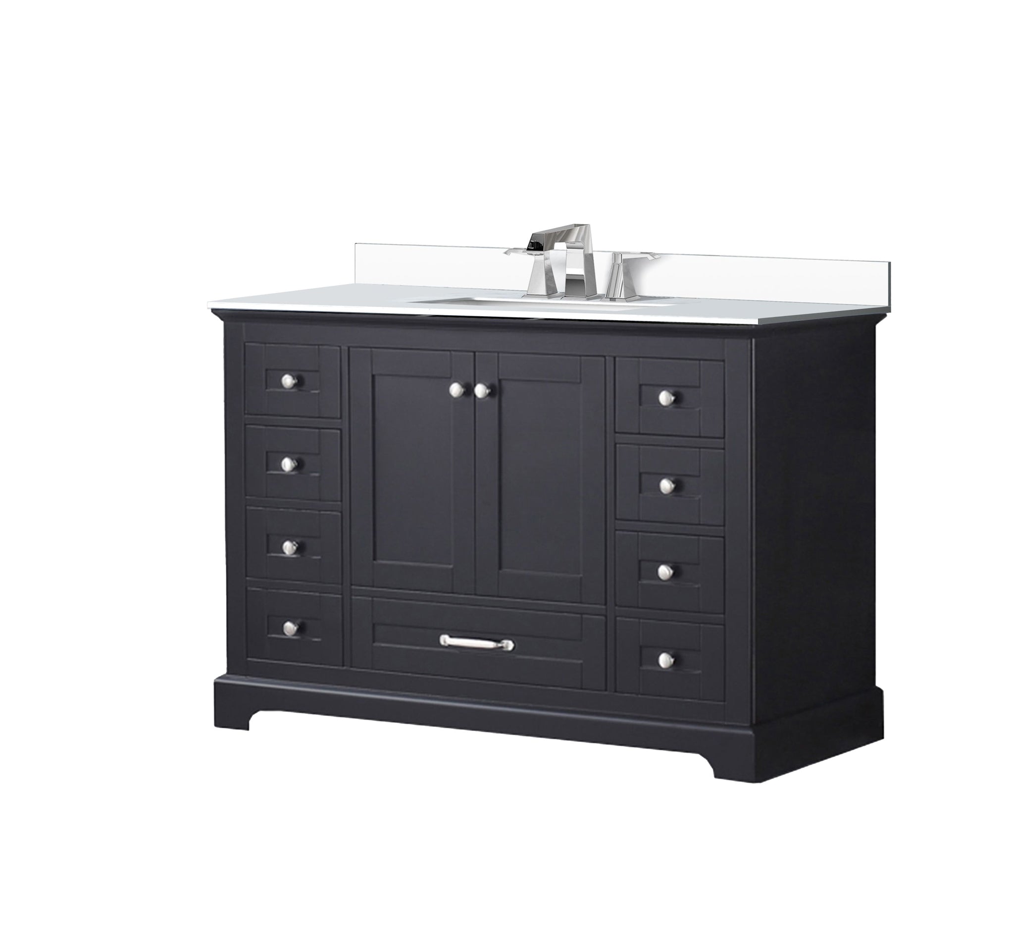 Dukes 48 in. W x 22 in. D Espresso Single Bath Vanity