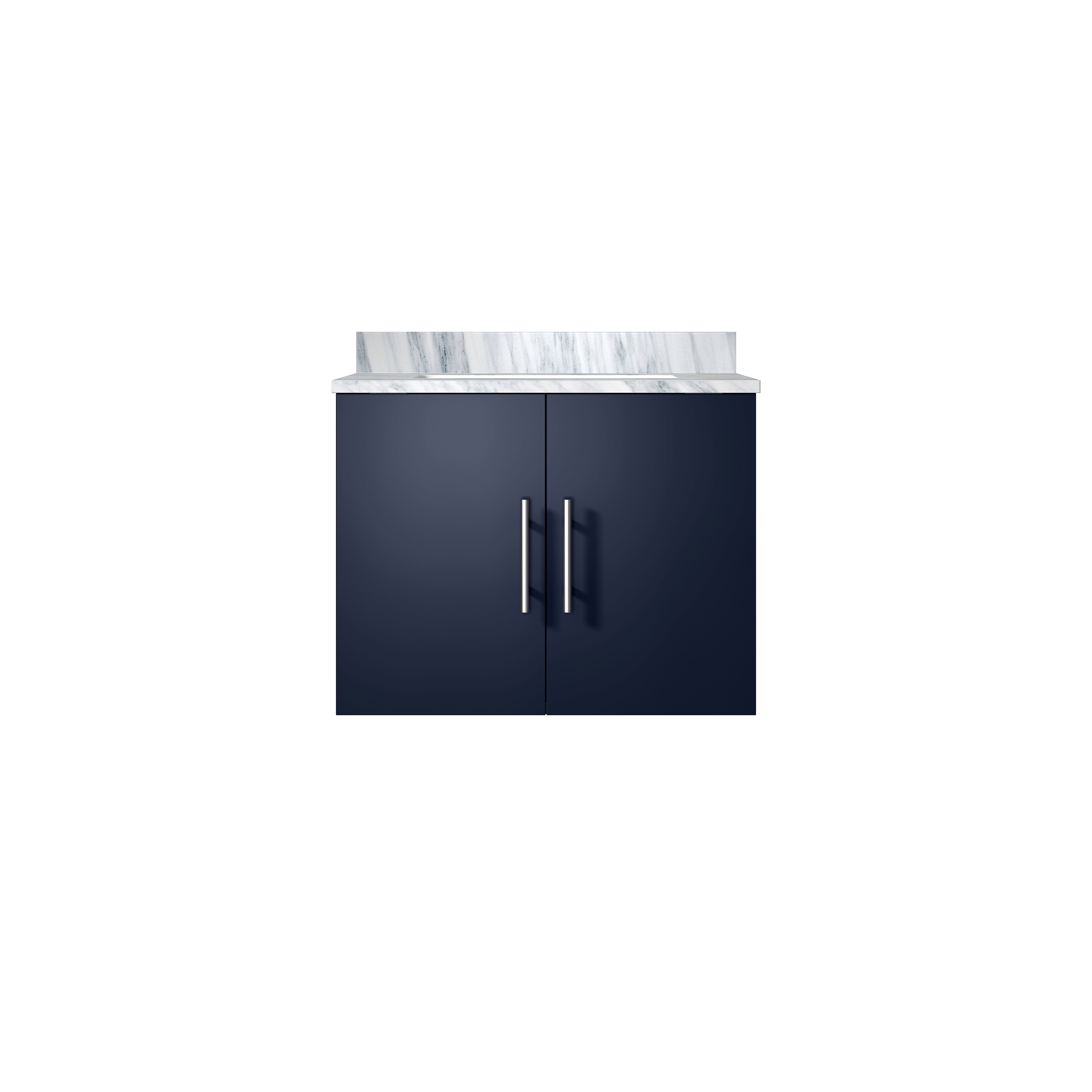 Geneva 24 in. W x 22 in. D Navy Blue Bath Vanity