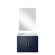Geneva 24 in W x  in D Navy Blue Single Bath Vanity