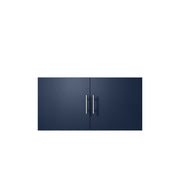Geneva 36 in. W x 22 in. D Navy Blue Bath Vanity