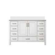 Jacques 48 in. W x 22 in. D White Bath Vanity