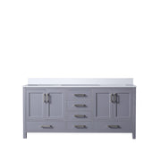 Jacques 72 in. W x 22 in. D Dark Grey Bath Vanity