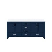 Jacques 72 in. W x 22 in. D Navy Blue Bath Vanity