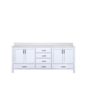Jacques 80 in. W x 22 in. D White Bath Vanity