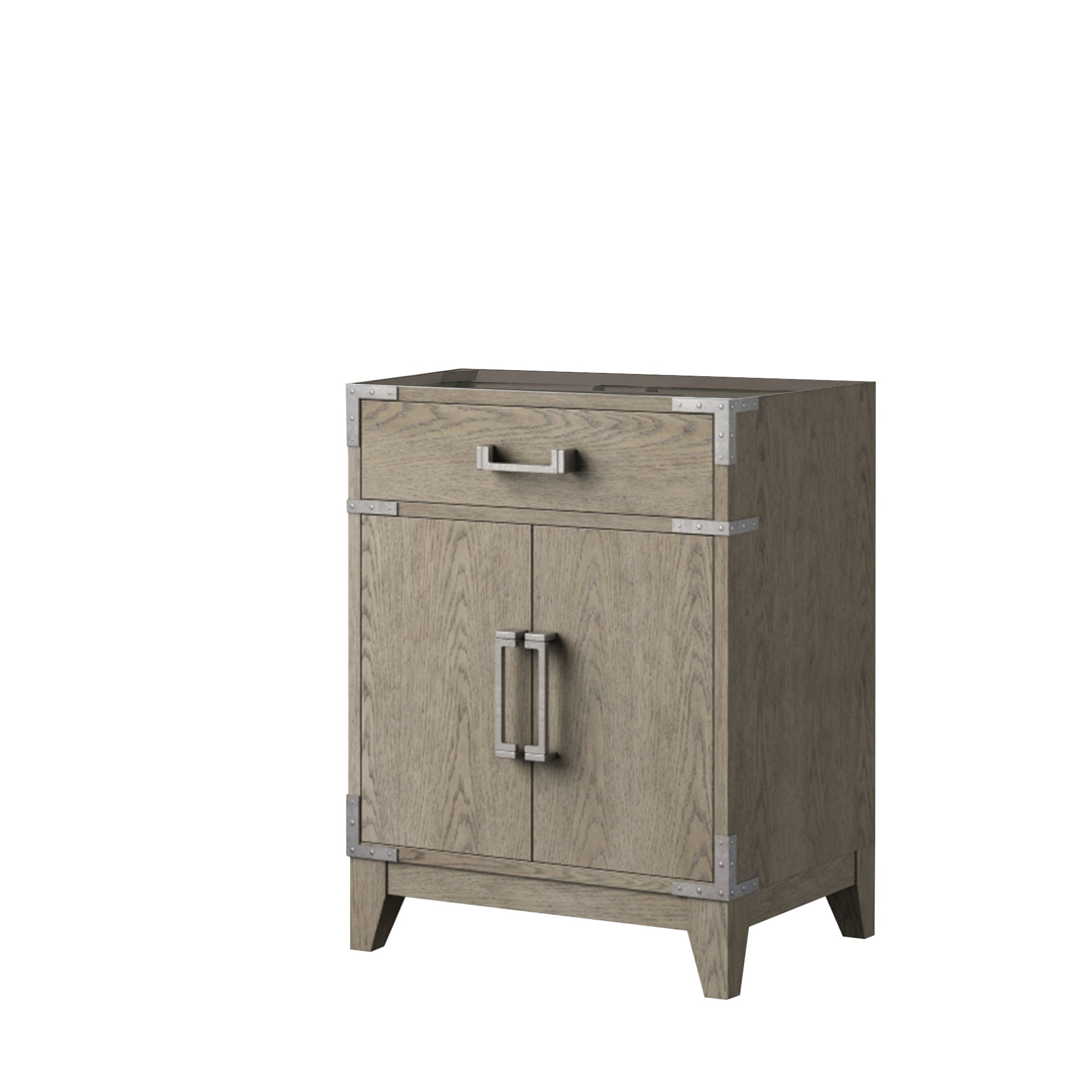 Laurel 24 in W x 18 in D Grey Oak Single Bath Vanity