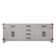 Laurel 80 in W x 22 in D White Oak Double Bath Vanity