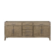 Laurel 80 in W x 22 in D Grey Oak Double Bath Vanity