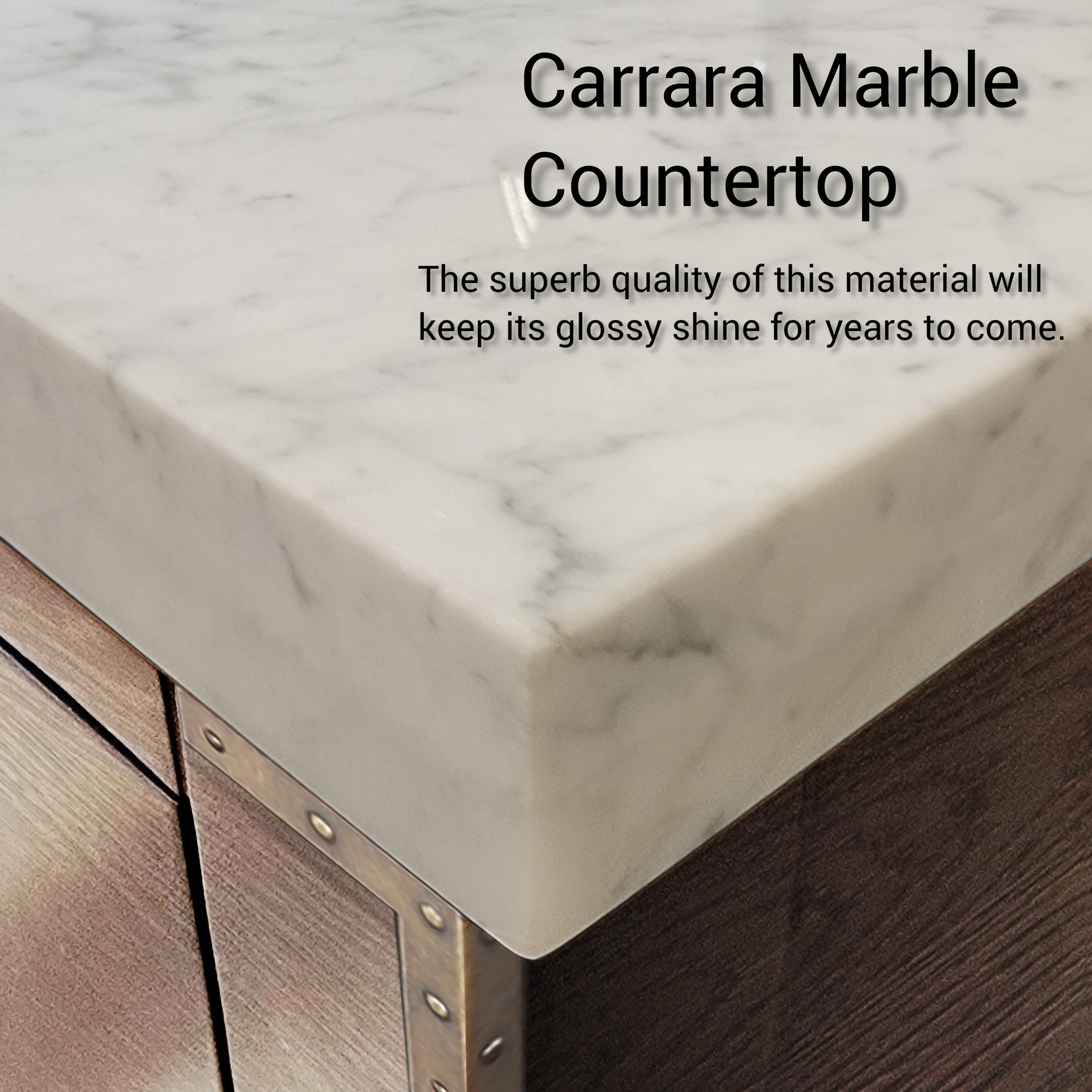 Laurel 84 in W x 22 in D Grey Oak Double Bath Vanity