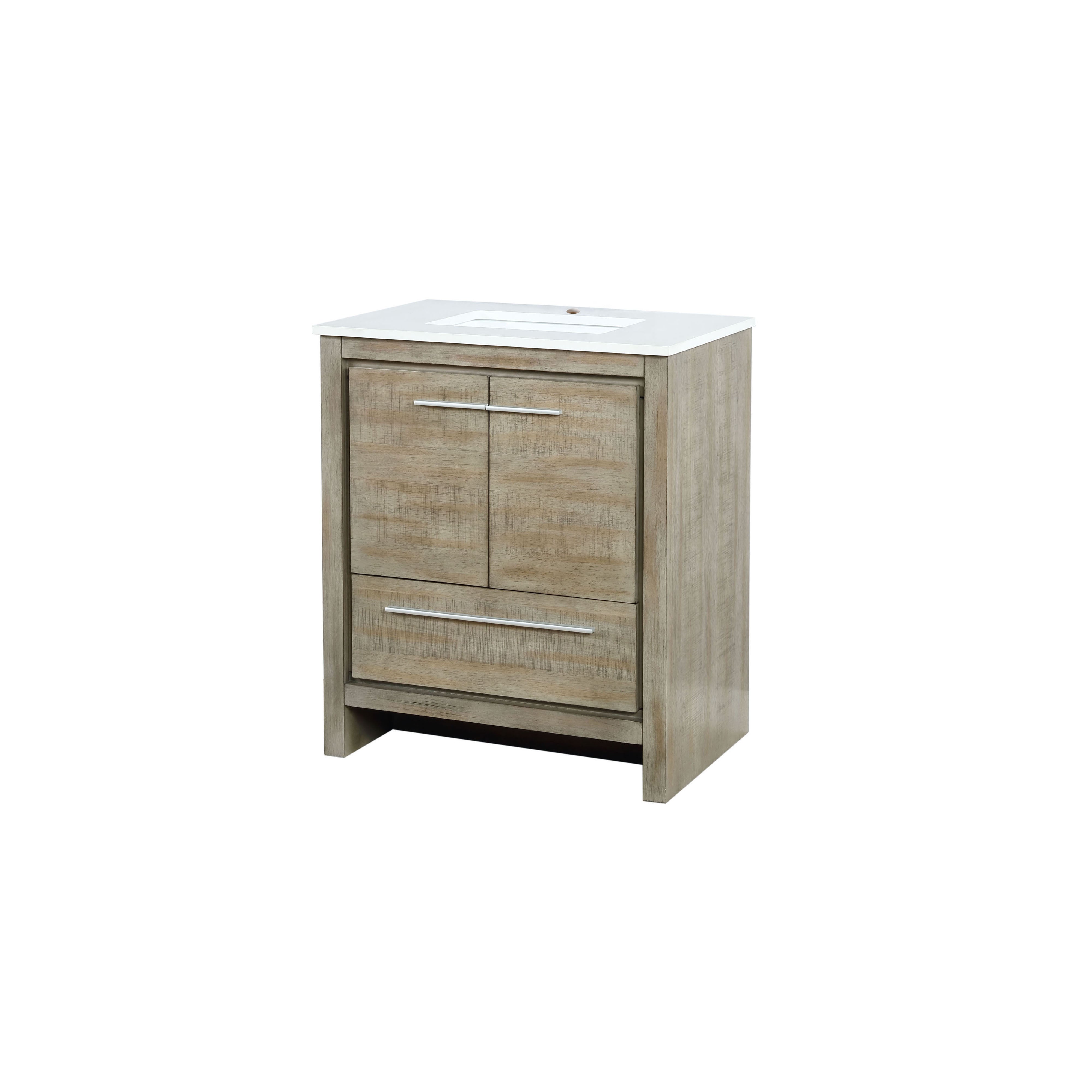 Lafarre 30 in W x 20 in D Rustic Acacia Bath Vanity