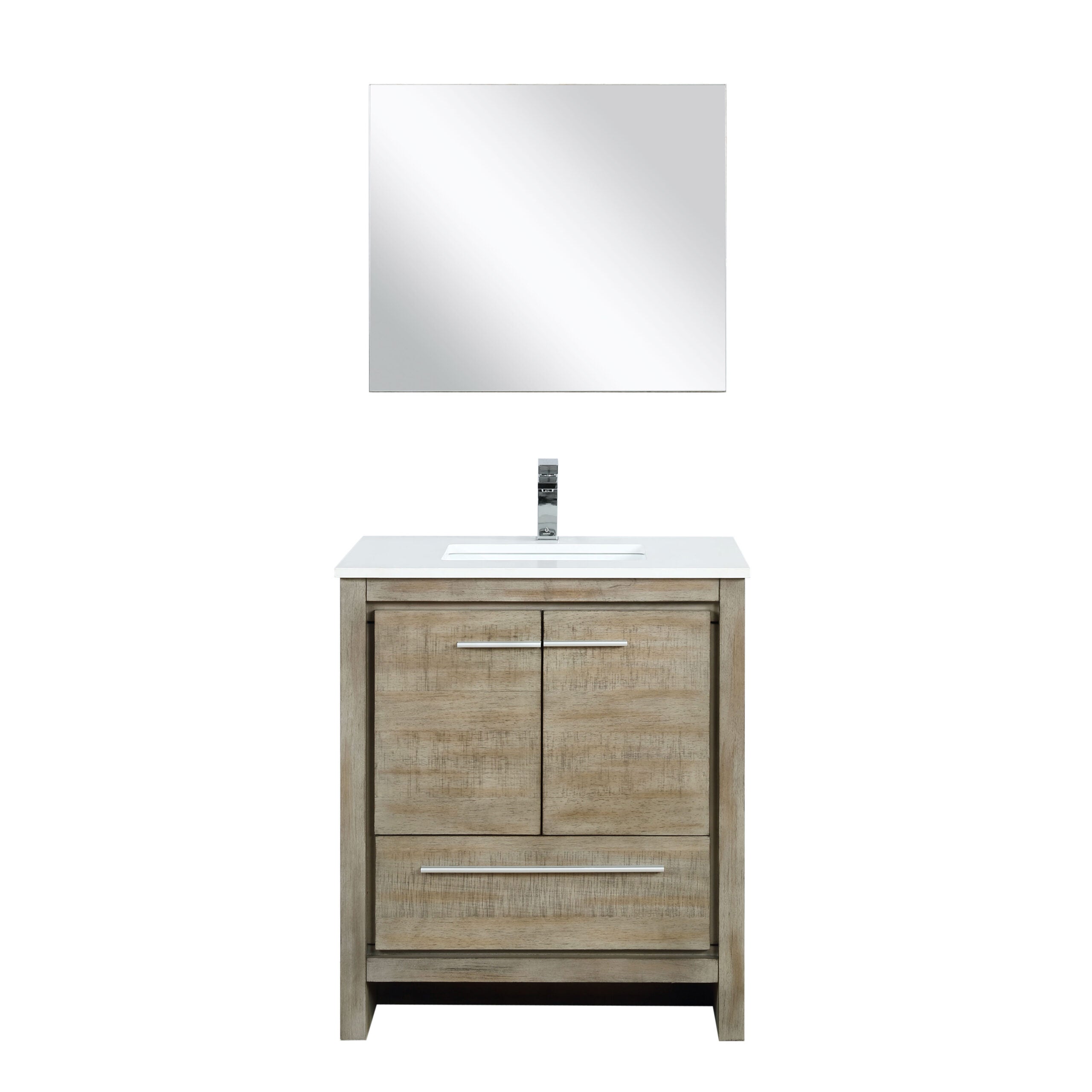Lafarre 30 in W x 20 in D Rustic Acacia Bath Vanity