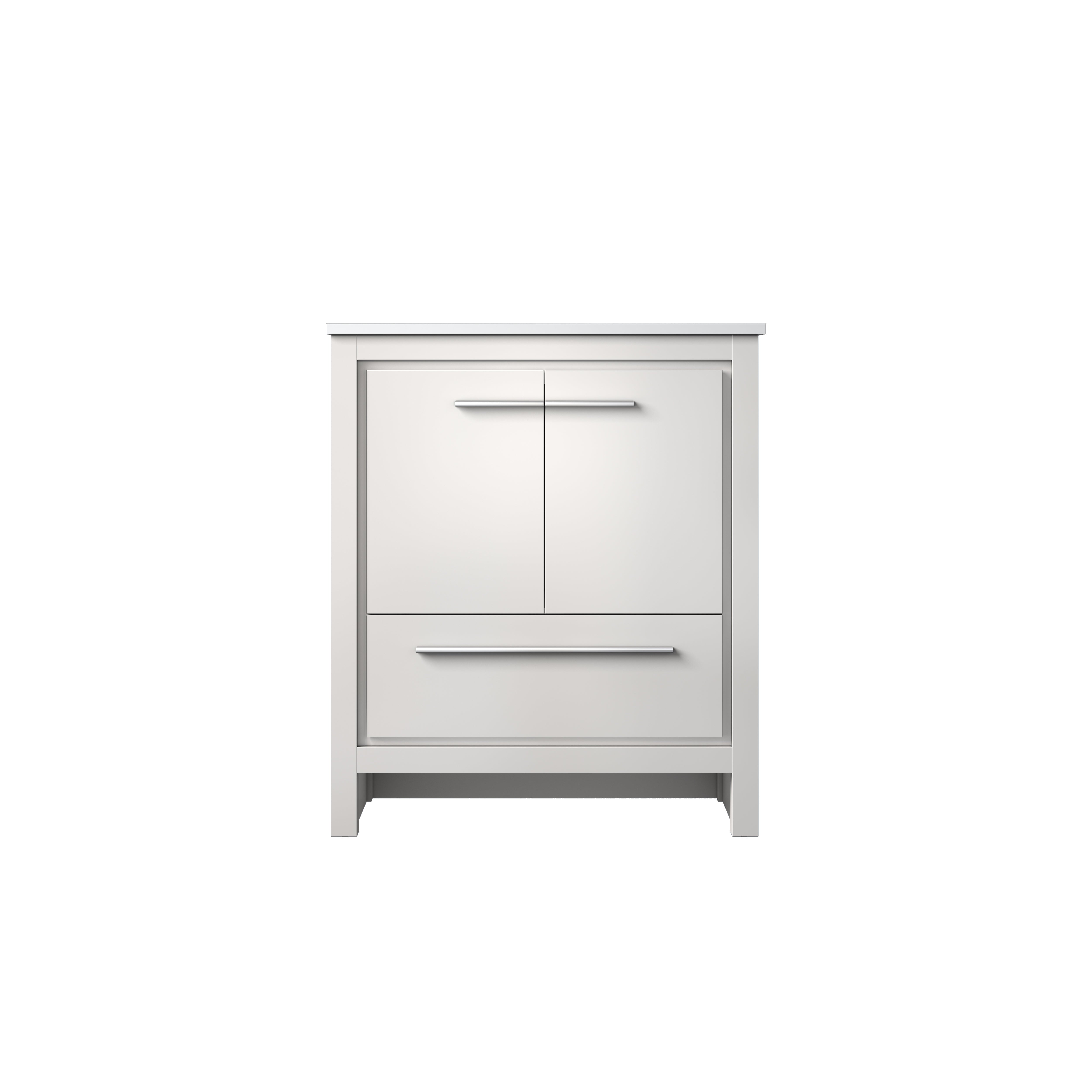Lafarre 30 in W x 20 in D White Bath Vanity