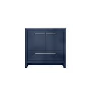 Lafarre 36 in W x 20 in D Navy Blue Bath Vanity