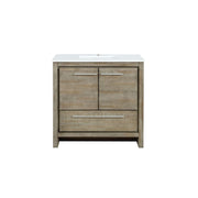 Lafarre 36 in W x 20 in D Rustic Acacia Bath Vanity