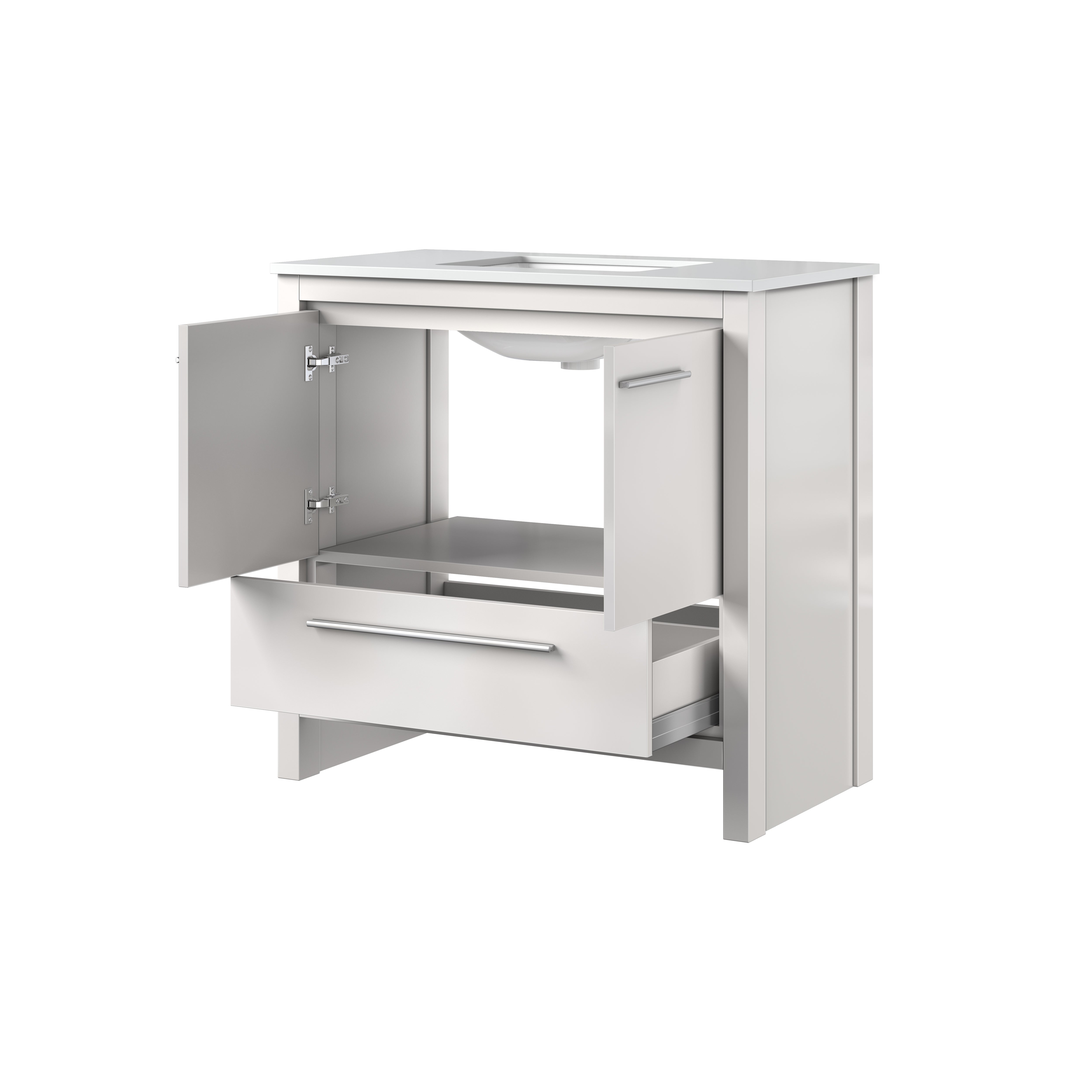 Lafarre 36 in W x 20 in D White Bath Vanity